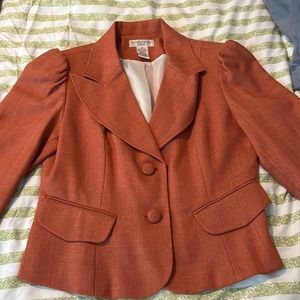 Worthington Petite Blazer burnt orange